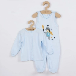 Baby katoenen set New Baby Knight, 2 delen