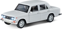 Witte auto met licht en geluid 18 cm