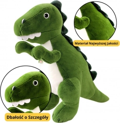 Pluchen dinosaurus groen 27 cm