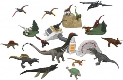 adventskalender JURASSIC WORLD 2025 – mini-dinosaurussen en scène