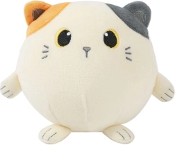 Pluche squishy-bal in de vorm van een oranje kat