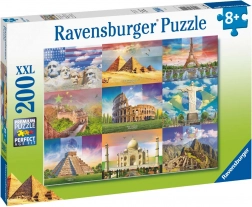 RAVENSBURGER Puzzel Wereldmonumenten XXL 200 stukjes