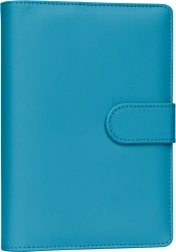 Wekelijkse ringagenda met verwisselbare bladen 2027 – Turquoise