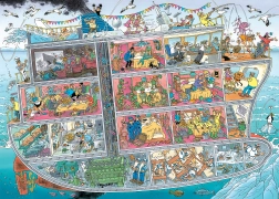 Puzzel Tochtboot 1000 stukjes JUMBO