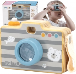 Houten camera met kaleidoscoop voor kinderen VIGA POLARB