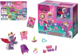 filly stars glinsterende set – pluche paardje en accessoires