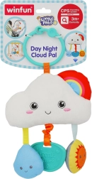 Dag- en nacht-hanger met wolken