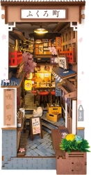 3D puzzel boekensteun Sakuralaan met wijn