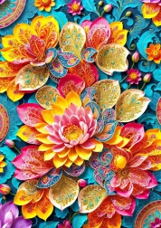 Enjoy puzzel Elegante waterlijnen 1000 stukjes