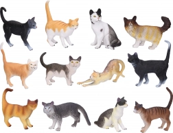 Dierenfiguur Kat 12 cm