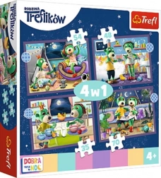 Puzzel 4-in-1 Treflíci voor het slapengaan
