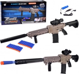 Grote automatische schuimblaster met optiek en magazijn