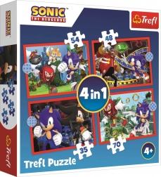 Puzzel 4v1 Avontuur van Sonic SEGA Sonic The Hedgehog