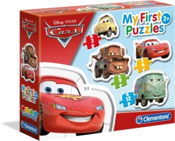 Clementoni mijn eerste puzzels Auto’s 4-in-1 (3, 6, 9, 12 stukjes)