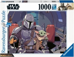 Ravensburger puzzel STAR WARS: THE MANDALORIAN 1000 stukjes