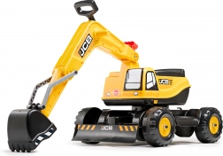 Kinder trapgraafmachine JCB met draaiende arm en helm FALK