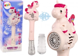 Machine voor het maken van zeepbellen Pink Unicorn Wand