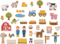 Bigjigs Toys houten magneten Boerderij