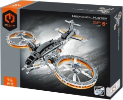 iM.MASTER bouwset: futuristische helikopter met mechanische aandrijving, 850 onderdelen