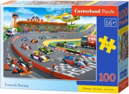 Puzzel 100 stukjes Formula Racing