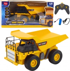 RC bouwkiepwagen 1:24 met LED en kiepfunctie