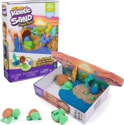 Kinetic Sand Project Planet zeeschildpadden – ecologische speelset