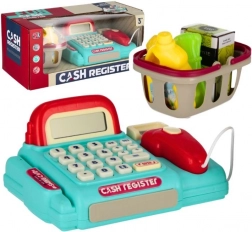 Kinderkassa met accessoires met licht en geluid