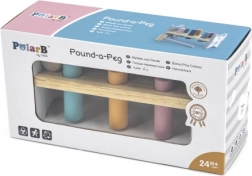 VIGA PolarB Houten bank met hamertje – Montessori speelgoed