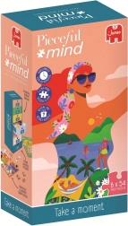 Jumbo puzzel Pieceful Mind: gun jezelf een moment 6×54 stukjes