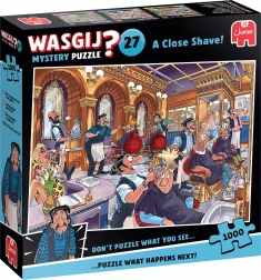 Puzzel Jumbo Wasgij Mystery 27: Grondige Scheerbeurt 1000 Stukken