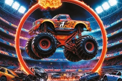 Puzzel Monster Truck 60 stukjes