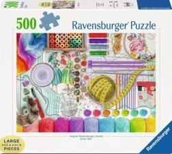 Ravensburger puzzel Naaihoek XXL 500 stukjes