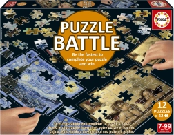 EDUCA Puzzel Kunststrijd 12x42 stukjes