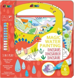 Magisch waterkleurboek – Dinosaurussen