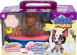 Brudaski in bad – hondje Boston met badje en accessoires