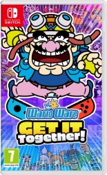 Nintendo Switch WarioWare: Get It Together! + poster en sleutelhanger