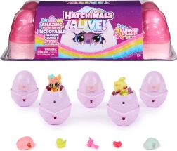 Hatchimals Alive Rainbow Splash set van 5 figuren in eitjes met accessoires