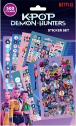 Set van 500 stickers K‑POP Demon Hunters