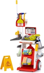 Schoonmaakkar met stofzuiger CHIPOLINO voor kinderen