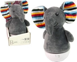 Muzikale lamp in de vorm van een olifant