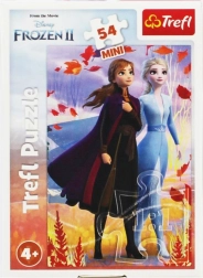 Puzzel FROZEN II Anna en Elsa 54 stukjes