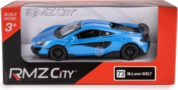 Metalen automodel RMZ City McLaren 600LT 1:32 blauw