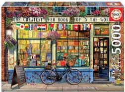 Puzzel EDUCA Grootste boekhandel ter wereld 5000 stukken