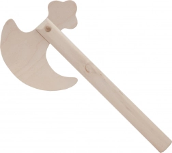 Houten bijl Fauna klein