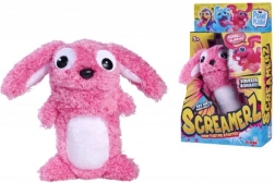 Pluchen speelgoed ScreamerZ roze konijn 30 cm