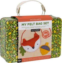 creatieve set: vossentas en eikel-portemonnee PETIT COLLAGE