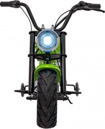 kinder elektrische motor chopper warrior groen