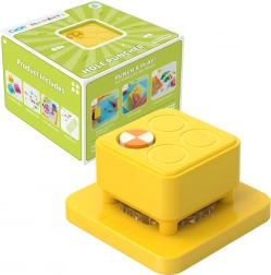 Verstelbare perforator CaDA – gele creatieve set 108 onderdelen