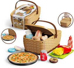 Kinder-picknickmand – pizzaset