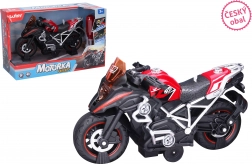 Rode schroefbare motor met effecten